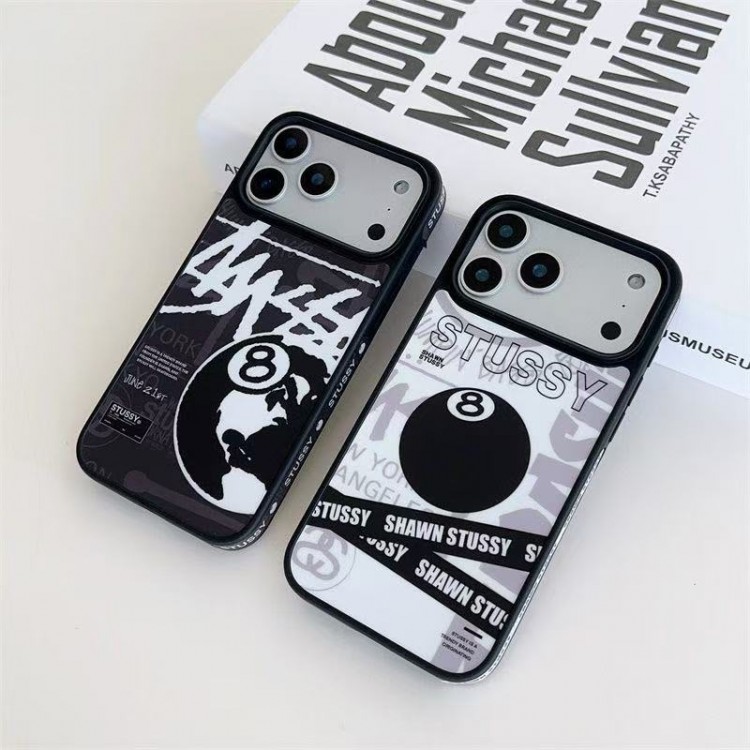 Stussy ステューシーアイフォン16 pro max 17 AIR 15 14 16 plusハイブランドケースブランドアップル16+ 16 pro max 16e 14 15 17 pro airケース激安パロディiPhone16 17 air 15pro max 16pro 13 12スマホカバー耐衝撃オシャレ