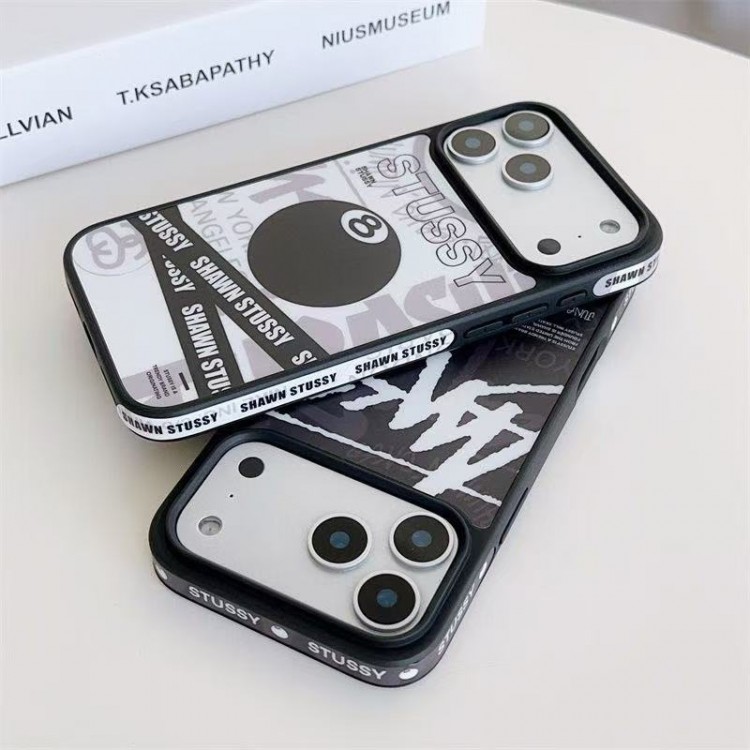 Stussy ステューシーアイフォン16 pro max 17 AIR 15 14 16 plusハイブランドケースブランドアップル16+ 16 pro max 16e 14 15 17 pro airケース激安パロディiPhone16 17 air 15pro max 16pro 13 12スマホカバー耐衝撃オシャレ