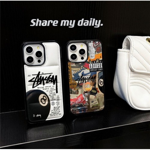 Stussy ステューシーブランドアップル16+ 16 pro max 16e 14 15 17 pro airケース激安パロディiPhone16 17 air 15pro max 16pro 13 12スマホカバー耐衝撃オシャレアップル AIR 17 16e 15 pro max 16 plusケース全機種対応パロディ