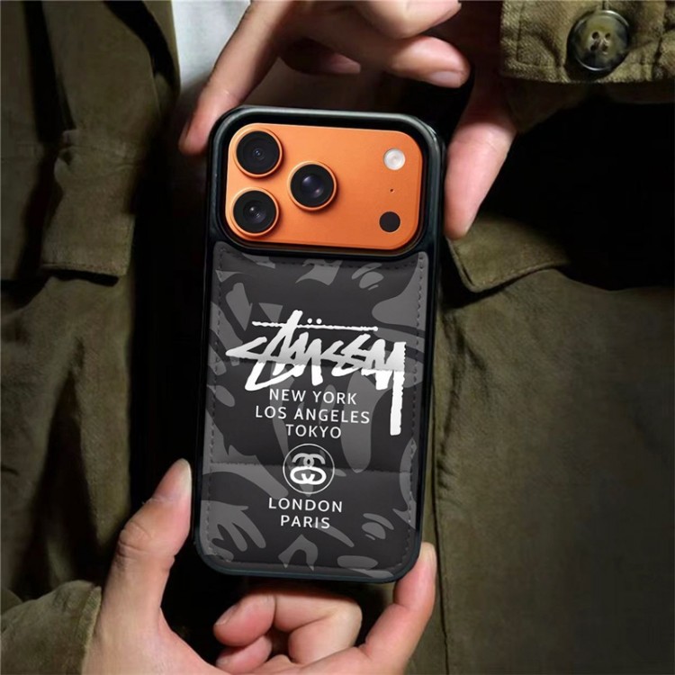 Stussy ステューシーブランドアップル18pro max 16+ 16 pro max 16e 18 15 17 pro air 17eケース激安パロディブランドアイフォン18 pro 16 pro max Air 17 15plus 16プロマックスマホカバー男女兼用芸能人愛用するブランドアイフォン18pro max 17 16 pro15 16 pro maxケースカバー