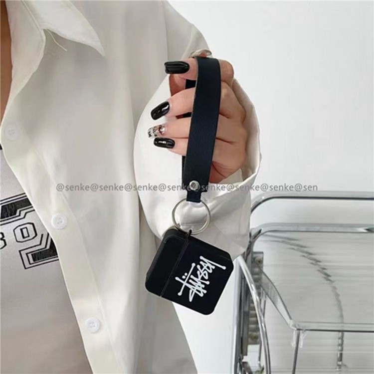 Stussy ステューシーブランドエアーポッズpro2 4 3 2 max保護ケースAirPods 3 4ブランドケース 携帯便利 ファッションかわいいエアーポッズ4/3/2/1カバー個性スニーカー形のairpods pro2 proケース ブランド 人気
