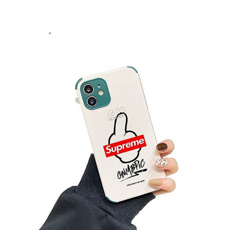 SUPREME ブランドiphone13mini/13pro/13pro max/13フルカバー 四角保護 傷防止 シュプリーム アイフォン12Pro/12mini/12pro maxソフトケース 個性プリント柄  男女兼用 iphone11pro/11pro max/11カバー メンズ 激安 レディース