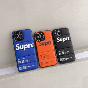 シュプリーム アイフォン13pro max/13PRO/13ケース 柔軟ダウンジャケット形 落下保護 ハイブランド Supreme iphone12pro max/12pro/12ソフトカバー 手触り良い 個性プリント柄 IPHONE11pro max/11pro/11レザーケース 潮流スタイル 大人気 メンズ レディース