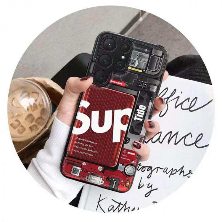 ブランド Supreme ギャラクシーA54 A53スマホケース 個性 オシャレ シュプリーム Galaxy S23 Ultra plusカバー 薄型 ファッション Samsung s22/s21+/s20ultraスマホカバー 落下保護 galaxy s22plus/s21ultra/s20ケース 放熱性よい Galaxy note20保護ケース メンズ