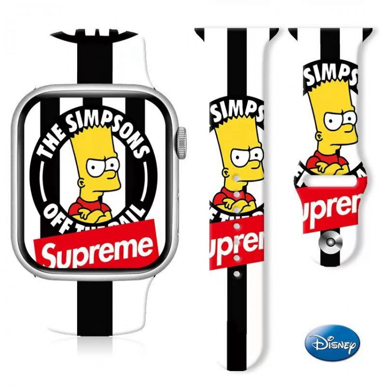 Supreme シュプリーム Lv ルイヴィトンブランド Apple Watch ultra バンド 華奢革 交換バンド アップルウォッチ ultraブランドベストハイブランドアップルウォッチ 8/se2革ベルト 耐久性Apple Watch ultra/8/7/6ブランドベルト 流行り