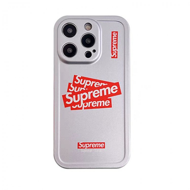 Supreme シュプリームブランドアイフォン15plus 14プロマックスマホカバー男女兼用芸能人愛用するブランドアイフォン15 14 proケースカバーアップル15/14 pro max plusケース全機種対応パロディ