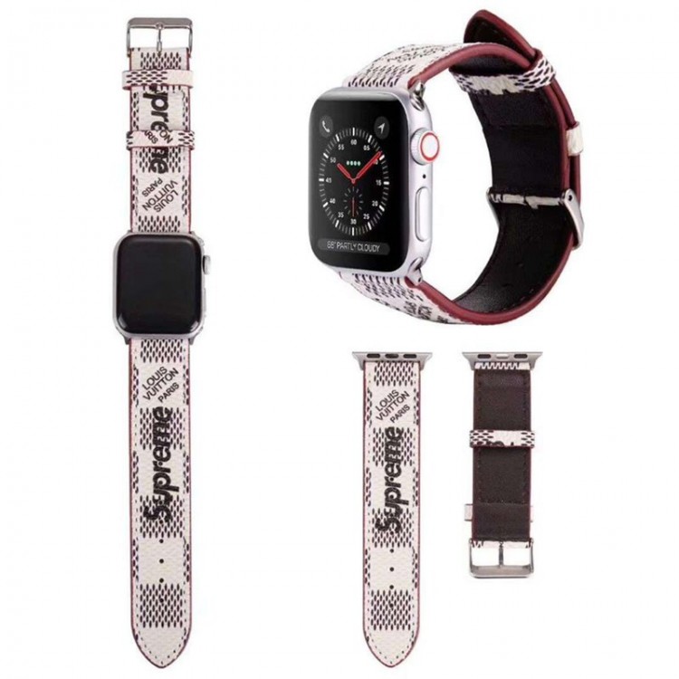 Supreme シュプリーム アップルウォッチ ultra 49mmブランドベストブランドiwatch 7 8 9 バンド 丈夫ブランド apple watch ultra 2 49mmシリコンバンド 痛くないApple Watch 9 ultra/8/7/6ブランドベルト 流行り