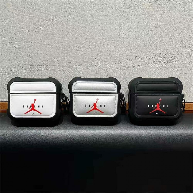Jordan ジョーダンブランドエアーポッズpro2 4 3 2 max保護ケーススニーカー形のairpods 4 pro2 proケース ブランド 人気ブランドairpods 4 3/プロ2カバーパロディブランド若者オシャレエアーポッズ4 3 pro2/proケース耐衝撃