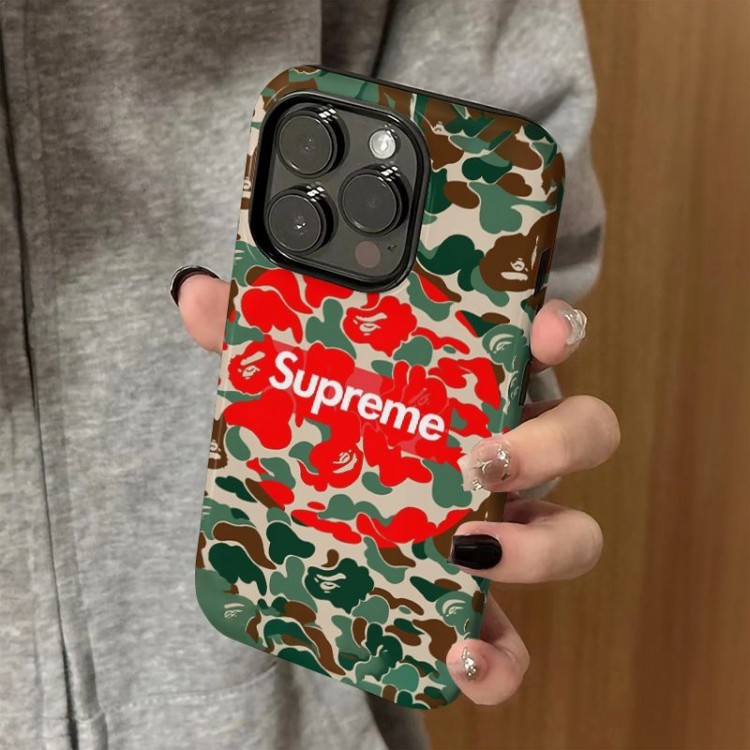 Supreme シュプリームアイフォン16 18 pro max 17 AIR 15 14 16 plus 18ハイブランドケースiPhone 16 15 plus 18 17pro max AirブランドスマホケースiPhone 18 16 17 17e 15pro max 16pro スマホカバー耐衝撃オシャレ