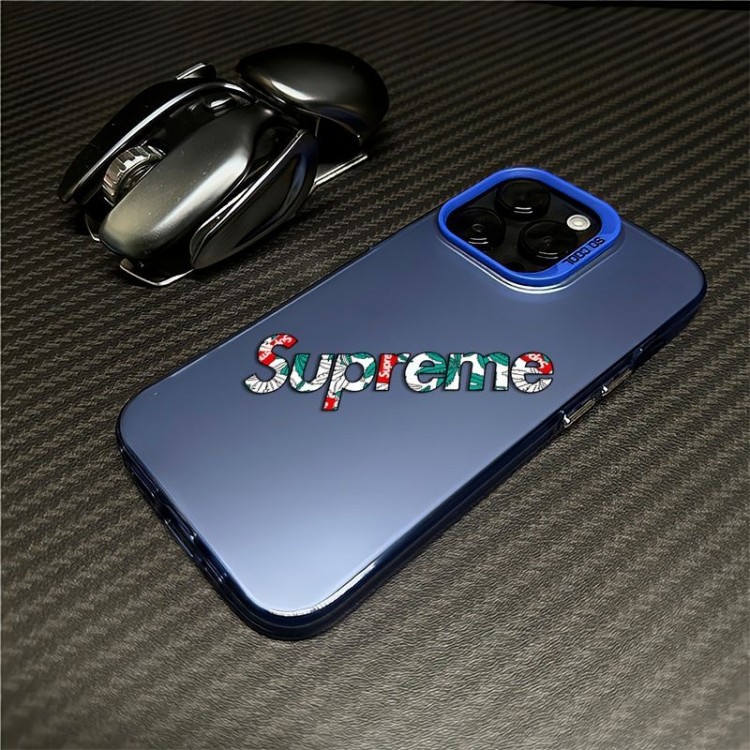 Supreme シュプリームアイフォン16 18 pro max 17 AIR 15 14 16 plus 18ハイブランドケースブランドアイフォン18 pro 16 pro max Air 17 15plus 16プロマックスマホカバー男女兼用芸能人愛用するブランドアイフォン18pro max 17 16 pro15 16 pro maxケースカバー