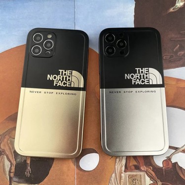 流行り ブランド ザノースフェイス オリジナル iPhone13pro/13pro maxスマホカバーメッキ塗装 創意 デザイン The North Face iphone13/12Pro max/12proケース マット調 滑り止め 男女兼用 アイフォン11promax/11pro/12/11フルカバー 潮流 ファッション 大人気