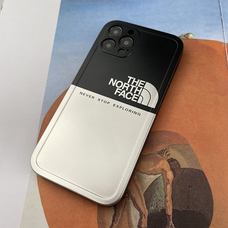 流行り ブランド ザノースフェイス オリジナル iPhone13pro/13pro maxスマホカバーメッキ塗装 創意 デザイン The North Face iphone13/12Pro max/12proケース マット調 滑り止め 男女兼用 アイフォン11promax/11pro/12/11フルカバー 潮流 ファッション 大人気