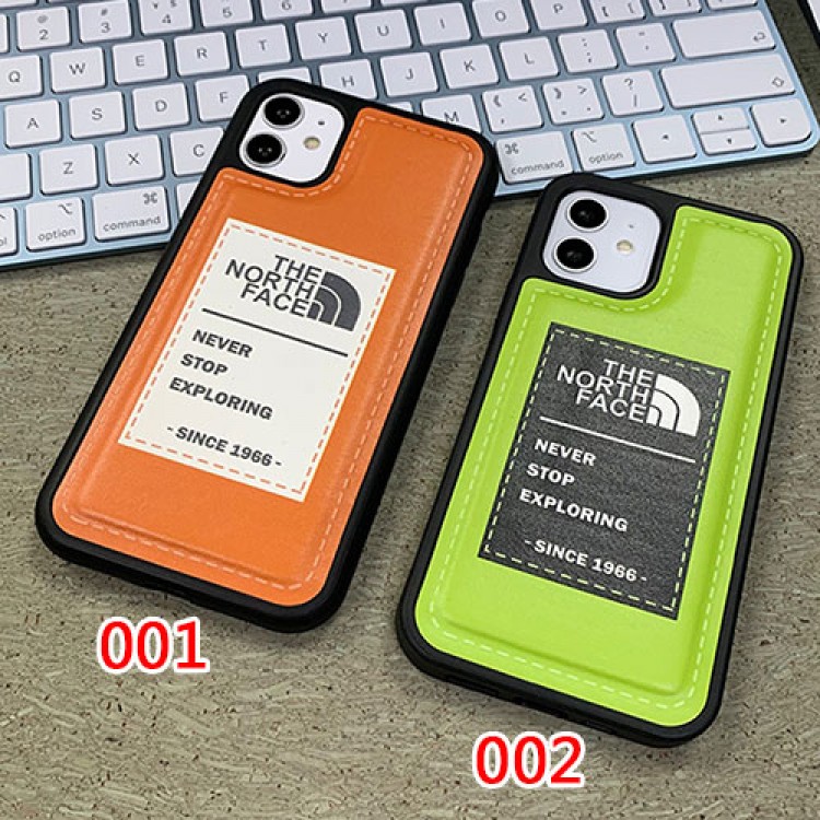 ブランド ザノースフェイス iPhone13pro/13pro max/13スマホケース 背面レザー 耐衝撃 the north face アイフォン12pro/12pro max/12携帯カバー 個性タグ柄 耐久性 iphone11pro max/11pro/11ケース 精緻 フィット 男女兼用 ヴィンテージ