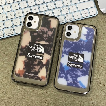 ブランドthe north face アイフォン13/13pro/13pro maxクリアカバー 上質 ファッション シュプリーム連名 iPhone12Pro/12/12pro maxスマホケース ロゴマーク 黄変防止 ザノースフェイス iphone11pro/11pro max/11/se2カバー 大人気 おしゃれ 男女兼用