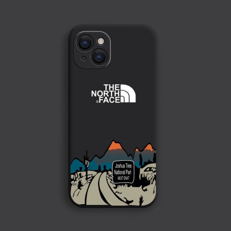 the north faceアイフォン14/14pro maxカバー 個性潮 ザノースフェイス iphone14maxケース 流行り 耐衝撃 iPhone13/13pro maxスマホケース シリコンケース 手触り良い 通気性 メンズ