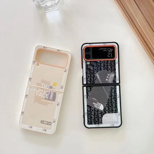 ザノースフェイス Galaxy Z Flip3 スマホケース 四角保護 the north face ブランド Samsung z flip4スマホカバー 耐衝撃 流行り ギャラクシー Z FLIP3ケース 柔らかい スムーズ ホコリやキズ防止 ファッション