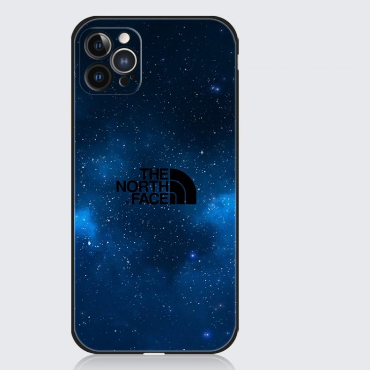 ザノースフェイス iPhone14+/14Pro maxケースブランド 背面個性柄 THE NORTH FACE アイフォン14pro/14スマホカバー シリコン 衝撃吸収 iPhone13pro max/13miniケース 指紋防止 アップル 12PRO/12pro maxケース 空の柄 ファッション 男女兼用