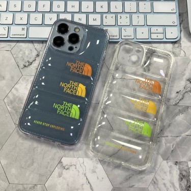 ザノースフェイスiPhone14/14proケースブランド メンズ the north face アイフォン14promax/14+携帯カバー 落下保護 iPhone13pro max/13pro/13透明ケース 人気 ダウンジャケット形 iphone12pro/12pro max/12カバー 創意デザイン 男子