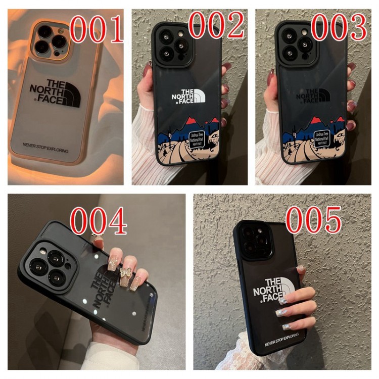 ブランドiPhone14Promaxケースザノースフェイス 加州道路の柄 The North Face アイフォン14+/14Pro/14スマホカバー 透明 ブラック iPhone13/13pro/13promaxケース 人気 おしゃれ かっこいい シンプル アップル12promaxケース軽量 放熱性