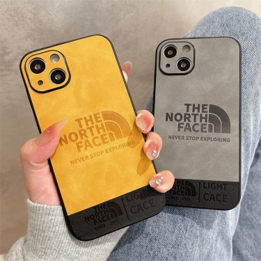 the north face ブランドiPhone14pro/14+ケース 耐衝撃レザー ザノースフェイス アイフォン14/14promax携帯カバー 流行り 若者 iphone13/13pro/13promaxケース 軽量 放熱性IPHONE12pro  max/12pro/12スマホケース 汚れにくい 滑り止め