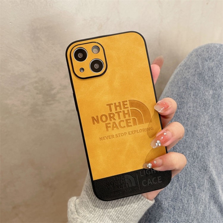 the north face ブランドiPhone14pro/14+ケース 耐衝撃レザー ザノースフェイス アイフォン14/14promax携帯カバー 流行り 若者 iphone13/13pro/13promaxケース 軽量 放熱性IPHONE12pro  max/12pro/12スマホケース 汚れにくい 滑り止め