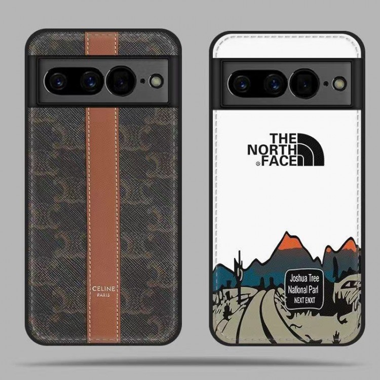 ザ・ノース・フェイス THE NORTH FACE セリーヌ Celine ブランドGoogle Pixel 7 8プロマックスマホカバー男女兼用グーグル ピクセル 8 7プロスマホカバー耐衝撃オシャレ芸能人愛用するブランドケースカバー