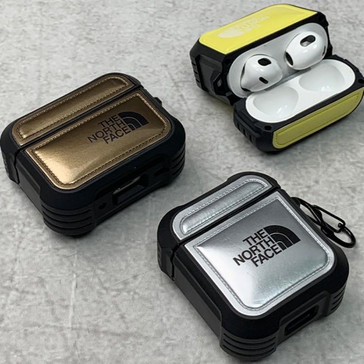 ザ・ノース・フェイス THE NORTH FACE AirPods 3 4ブランドケース 携帯便利 ファッションスニーカー形のairpods pro2 proケース ブランド 人気ブランドairpods 3/プロ2カバーパロディブランド若者オシャレエアーポッズ4 3 pro2/proケース耐衝撃