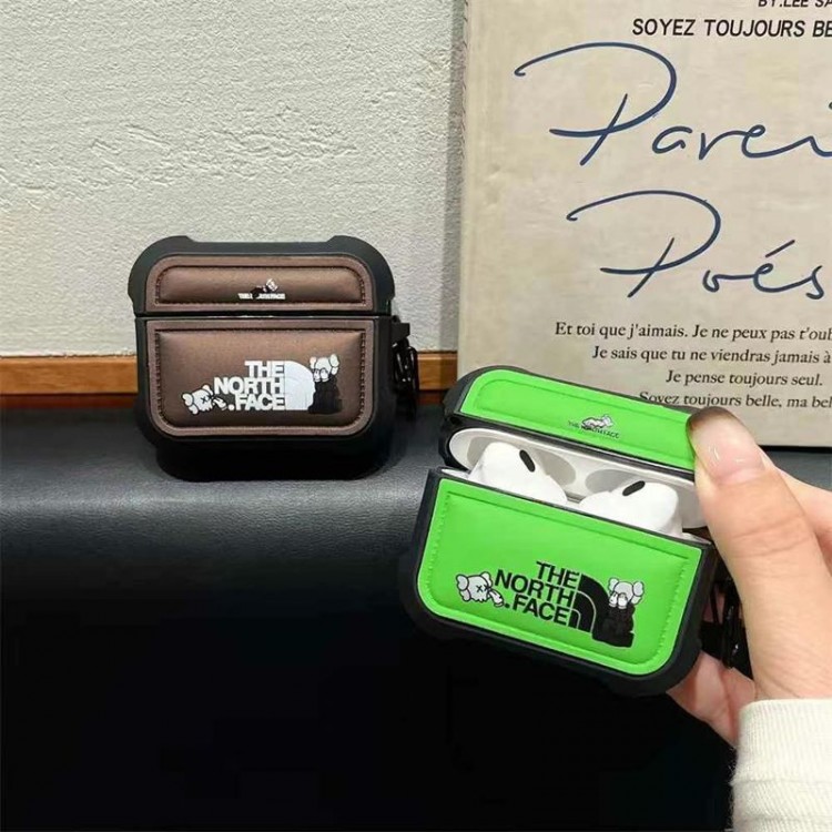 ザノースフェイス THE NORTH FACEブランドエアーポッズpro2 4 3 2 max保護ケースAirPods 3 4ブランドケース 携帯便利 ファッションメンズ向けAirPods 4/3/2/1ケースブランドかっこいいブランド若者オシャレエアーポッズ4 3 pro2/proケース耐衝撃