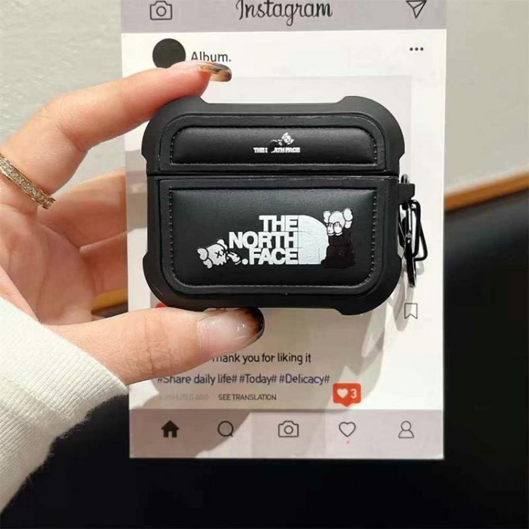 ザノースフェイス THE NORTH FACEブランドエアーポッズpro2 4 3 2 max保護ケースAirPods 3 4ブランドケース 携帯便利 ファッションメンズ向けAirPods 4/3/2/1ケースブランドかっこいいブランド若者オシャレエアーポッズ4 3 pro2/proケース耐衝撃