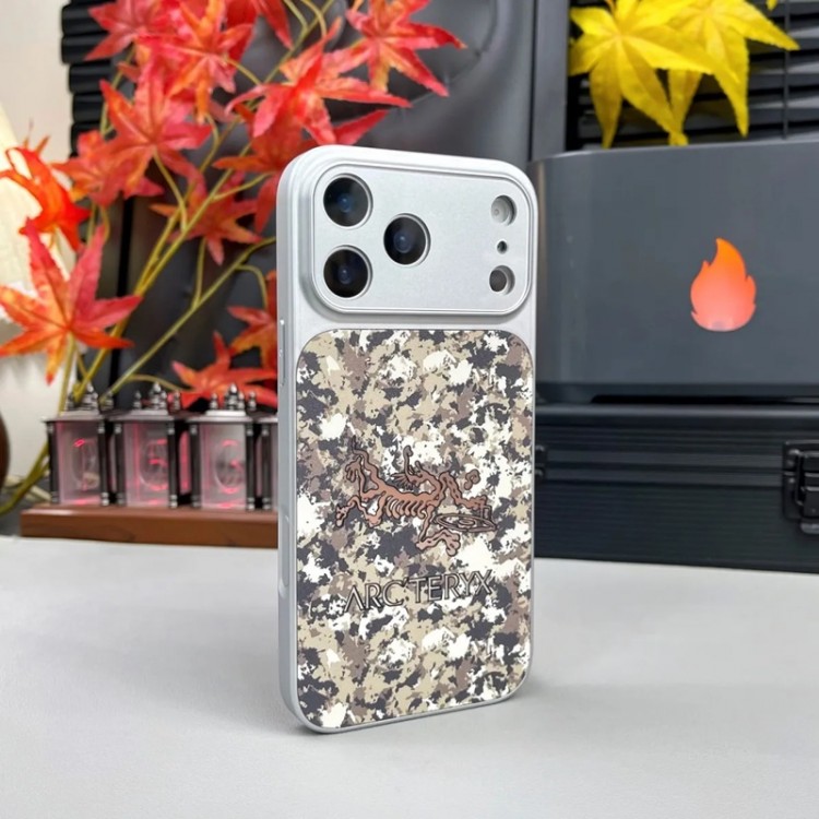 ARC'TERYX アークテリクスアイフォン16 pro max 17 AIR 15 14 16 plusハイブランドケースブランドアイフォン16 pro max Air 17 15plus 16プロマックスマホカバー男女兼用芸能人愛用するブランドアイフォン17 16 pro15 16 pro maxケースカバー