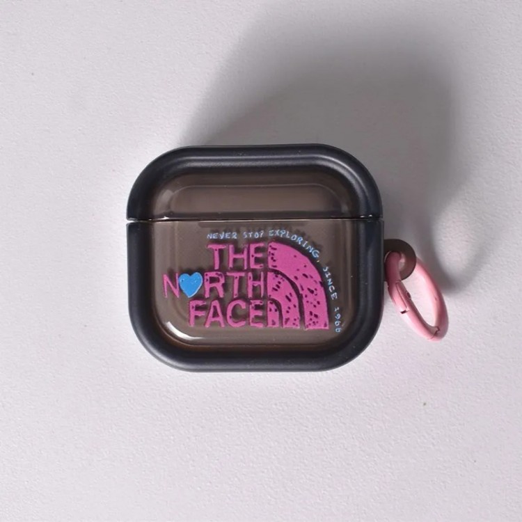 ザノースフェイス THE NORTH FACEブランドエアーポッズ プロ3 pro2 4 3 2 max保護ケースairpods 4 pro3 pro2 3カバー 軽量 紛失防止AirPods 3 4ブランドケース 携帯便利 ファッションブランドairpods 4 3/プロ2/ プロ3カバーパロディ