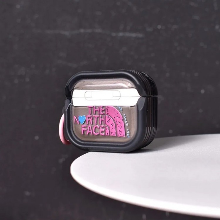 ザノースフェイス THE NORTH FACEブランドエアーポッズ プロ3 pro2 4 3 2 max保護ケースairpods 4 pro3 pro2 3カバー 軽量 紛失防止AirPods 3 4ブランドケース 携帯便利 ファッションブランドairpods 4 3/プロ2/ プロ3カバーパロディ