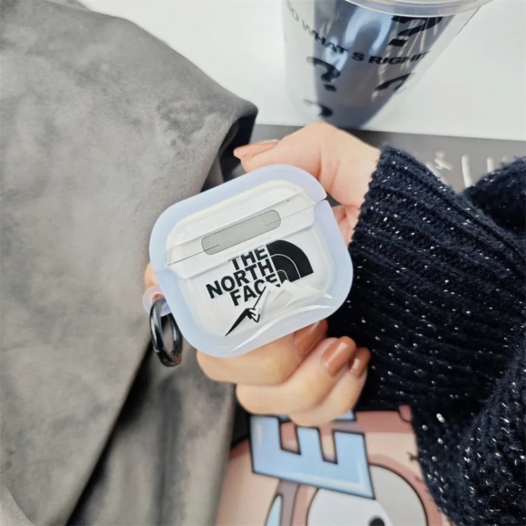 ザノースフェイス THE NORTH FACEブランドエアーポッズ プロ3 pro2 4 3 2 max保護ケースairpods 4 pro3 pro2 3カバー 軽量 紛失防止スニーカー形のairpods 4 pro2 pro3ケース ブランド 人気ブランド若者オシャレエアーポッズ4 3 pro2/proケース耐衝撃