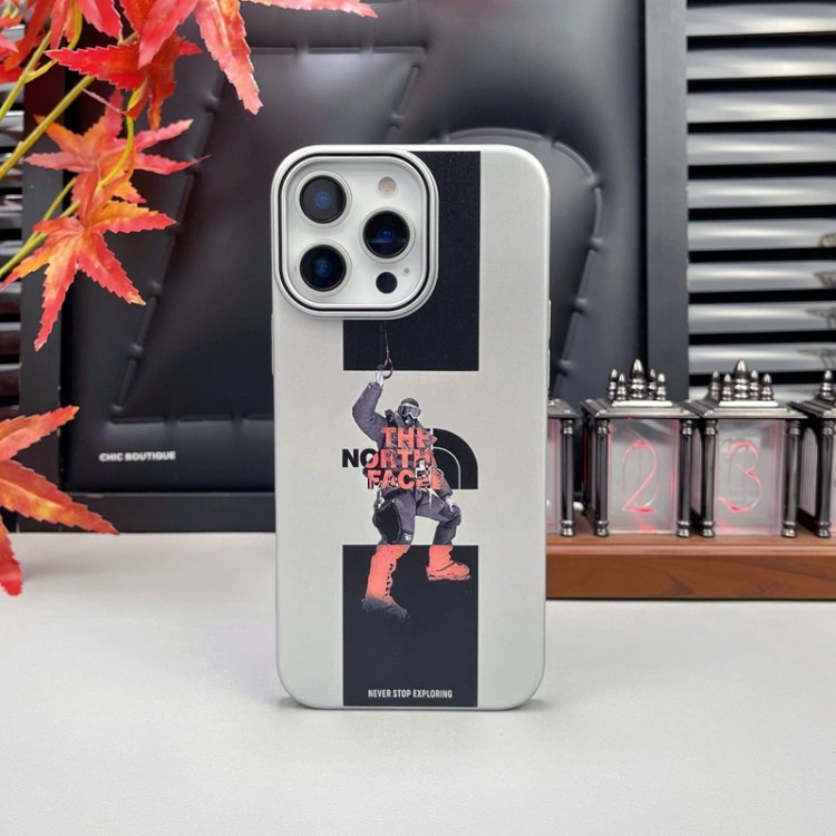 ザノースフェイス THE NORTH FACEアイフォン16 pro max 17 AIR 15 14 16 plusハイブランドケースブランドアイフォン16 pro max Air 17 15plus 16プロマックスマホカバー男女兼用iPhone16 17 air 15pro max 16pro 13 12スマホカバー耐衝撃オシャレ
