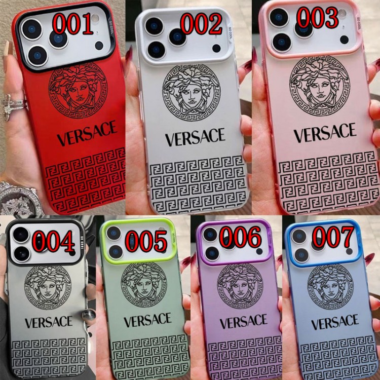 Versace ヴェルサーチブランドiPhone air 16 17 pro 15 16pro max ケースメンズiPhone16 17 air 15pro max 16pro 13 12スマホカバー耐衝撃オシャレ芸能人愛用するブランドアイフォン17 16 pro15 16 pro maxケースカバー