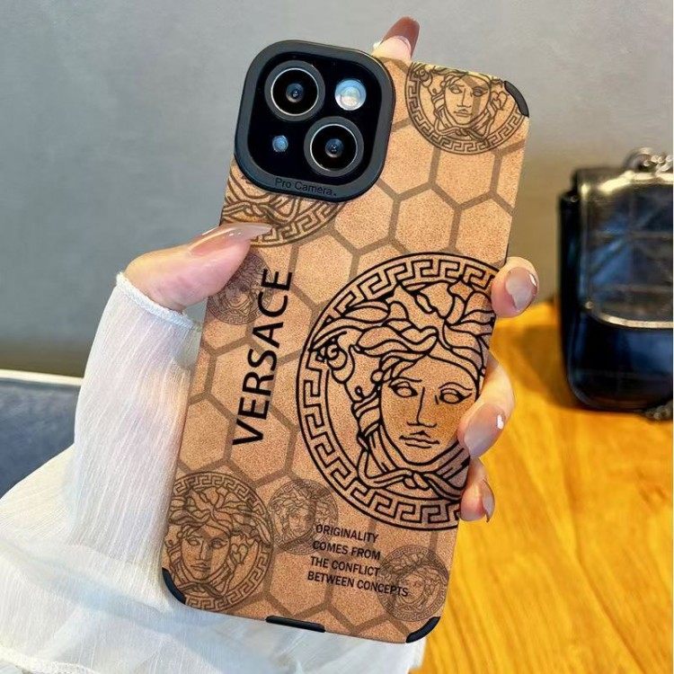 Versace ヴェルサーチェiPhone 16 15 plus 16 17pro max Airブランドスマホケースブランドアイフォン16 pro max Air 17 15plus 16プロマックスマホカバー男女兼用アップル AIR 17 16e 15 pro max 16 plusケース全機種対応パロディ