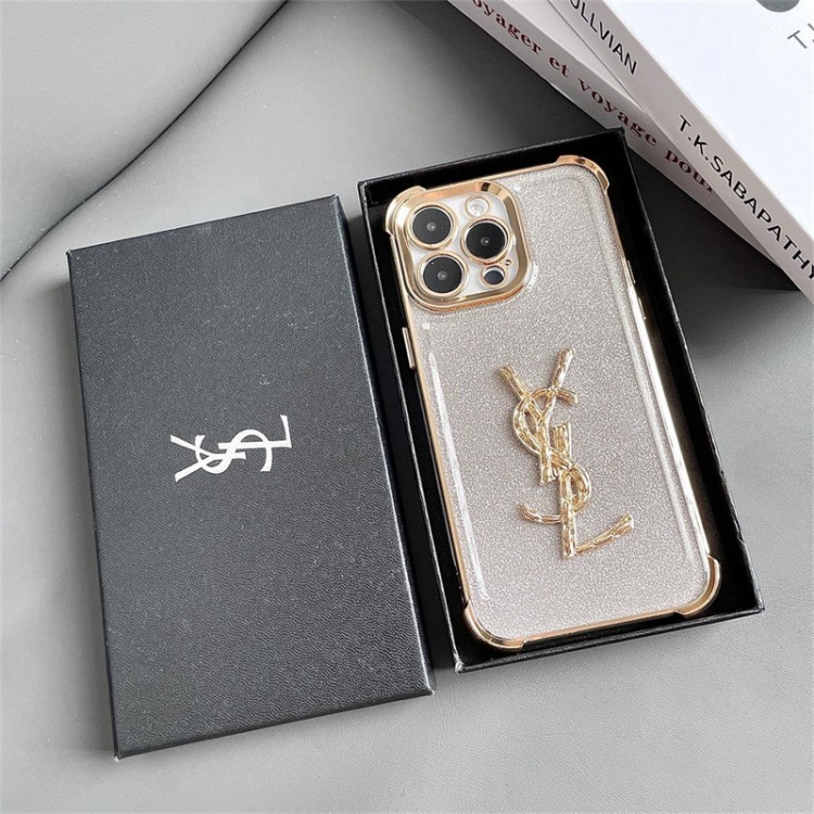 Ysl イブサンローランアイフォン16 pro max 15 14 16 plusハイブランドケースブランドアイフォン16 pro max 15plus 14プロマックスマホカバー男女兼用芸能人愛用するブランドアイフォン16 15 14 proケースカバー