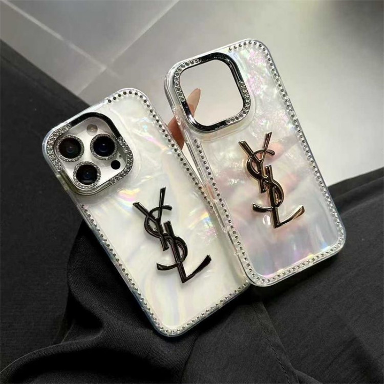 Ysl イブサンローランアイフォン16 pro max 17 air 15 14 16 plusハイブランドケースiPhone16 17 air 15pro max 16pro 13 12スマホカバー耐衝撃オシャレ芸能人愛用するブランドアイフォン17 16 pro15 16 pro maxケースカバー