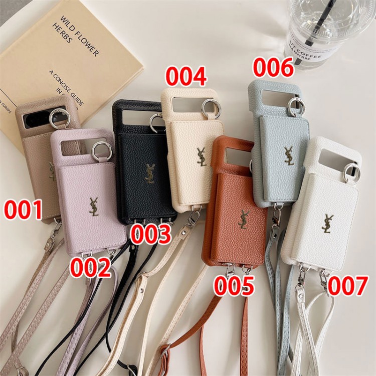 Ysl イヴサンローランAQUOS wish3/2/1ケース 男女革製ブランドアクオスR8/R8 PRO R7/R6ケースAQUOS R8/R8 PRO/R7/R6 AQUOS Zero6ケースアクオス/XPERIA/GALAXY/IPHONE全機種対応