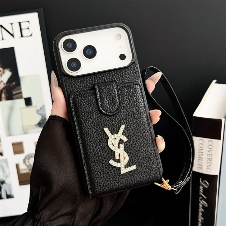 Ysl イヴサンローランiPhone 16 15 plus 16 17pro max AirブランドスマホケースiPhone16 17 air 15pro max 16pro 13 12スマホカバー耐衝撃オシャレ芸能人愛用するブランドアイフォン17 16 pro15 16 pro maxケースカバー