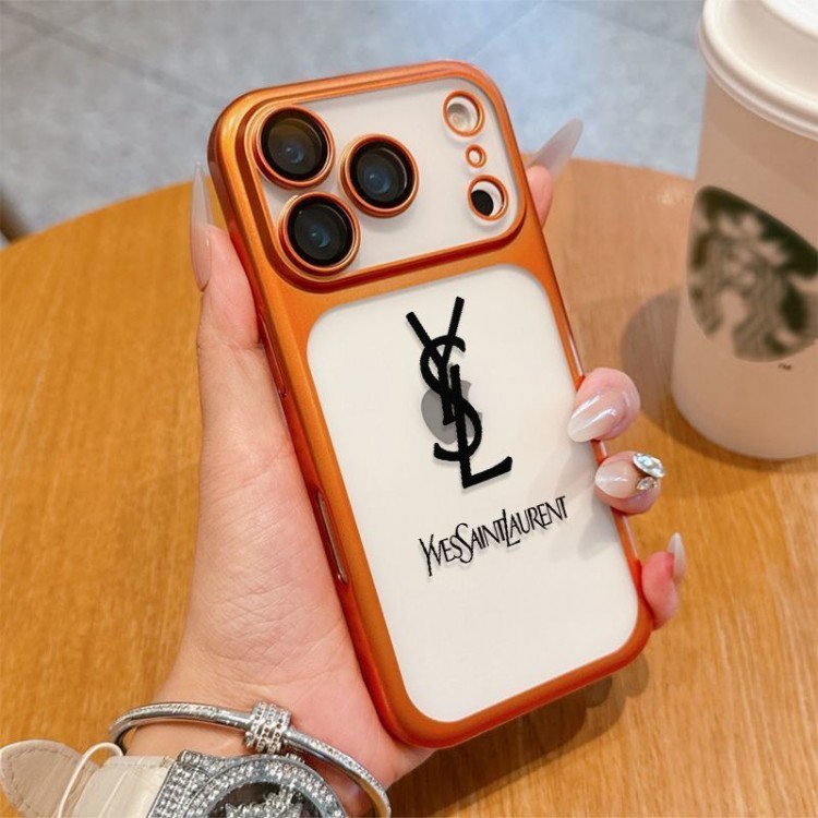 Ysl イヴサンローランブランドアイフォン16 pro max Air 17 15plus 16プロマックスマホカバー男女兼用iPhone16 17 air 15pro max 16pro 13 12スマホカバー耐衝撃オシャレ芸能人愛用するブランドアイフォン17 16 pro15 16 pro maxケースカバー