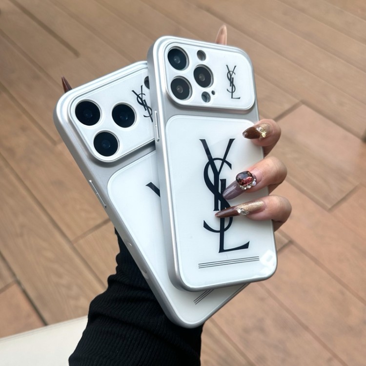 Ysl イヴサンローランブランドiPhone air 16 17 pro 15 16pro max ケースメンズ芸能人愛用するブランドアイフォン17 16 pro15 16 pro maxケースカバーアップル AIR 17 16e 15 pro max 16 plusケース全機種対応パロディ