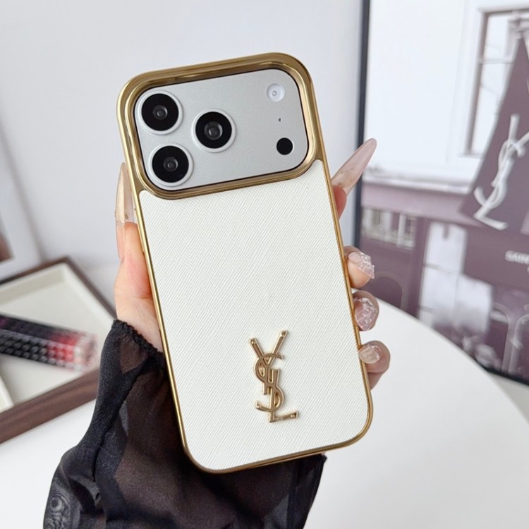 YslイヴサンローランiPhone 16 15 plus 16 17pro max Airブランドスマホケース芸能人愛用するブランドアイフォン17 16 pro15 16 pro maxケースカバーアップル AIR 17 16e 15 pro max 16 plusケース全機種対応パロディ