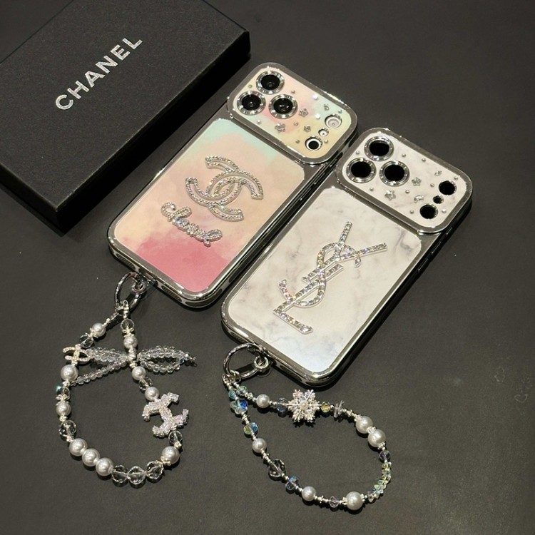 Chanel シャネルiPhone 16 15 plus 18 17pro max Airブランドスマホケース ブランドyslアイフォン18 pro 16 pro max Air 17 15plus 16プロマックスマホカバー男女兼用芸能人愛用するブランドアイフォン18pro max 17 16 pro15 16 pro maxケースカバー