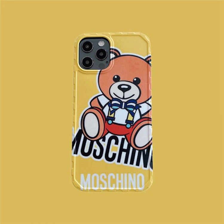 モスキーノMoschinoブランドiphone12pro/12mini/12pro max/11ケース 熊 