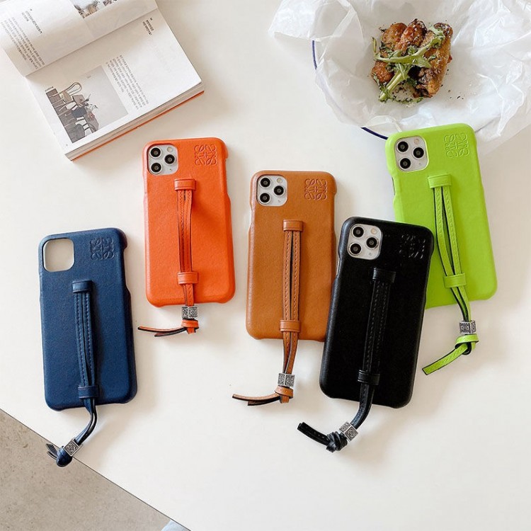 Loewe/ロエベ女性向け iphone 12/12 pro /12 mini /12 pro maxケースiphone x/xr/xs/xs maxケース ビジネス ストラップ付きファッション セレブ愛用 iphone12 mini/11pro maxケース 激安