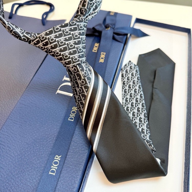 ブランドDIOR メンズネクタイ ディオール オブリーク柄シルクネクタイ ビジネスネクタイ 結婚式 プレゼントに人気 高品質 全5色展開 