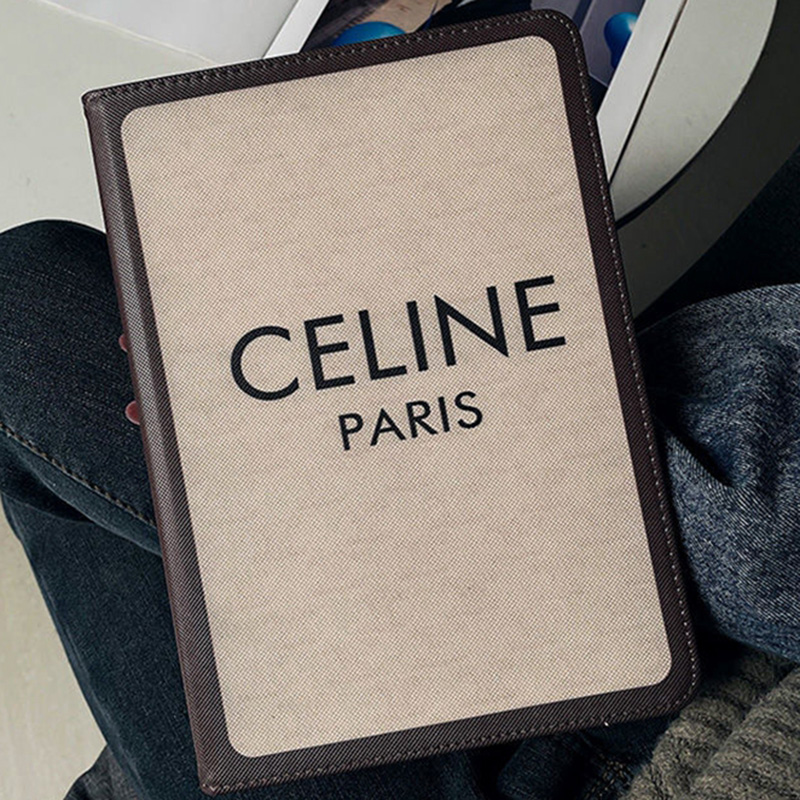 Celine アイパッドプロ 10 9インチ 保護カバー おしゃれ 簡約セリース Ipad Mini 5 3 4 2 1ケース スタンド機能 ファッション ペア揃い