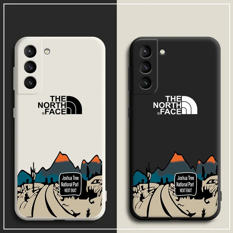 The North FaceザノースフェイスGalaxy s21/21+/21ultra/s20ケース 高速道路iphone12pro/12mini/12pro max/11 ブランド カリフォルニア 男女通用huawei p40