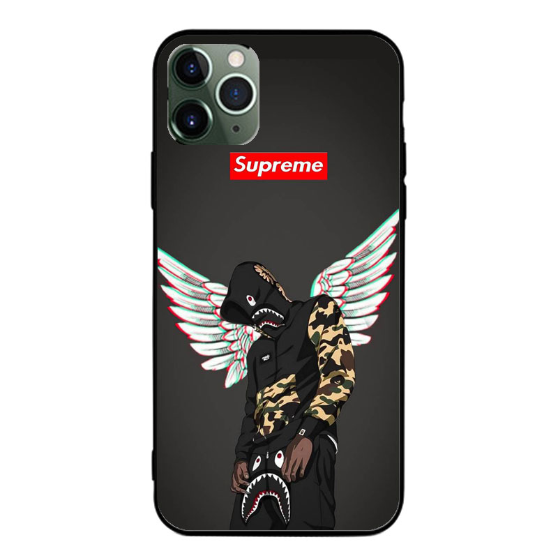 SupremeシュプリームAQUOS R5Gケースxperia5ii全機種対応 迷彩 ブランドiphone12miniバスケットボール 星空 ガラス ジャケット型 モノグラムGalaxy S20/a51女性